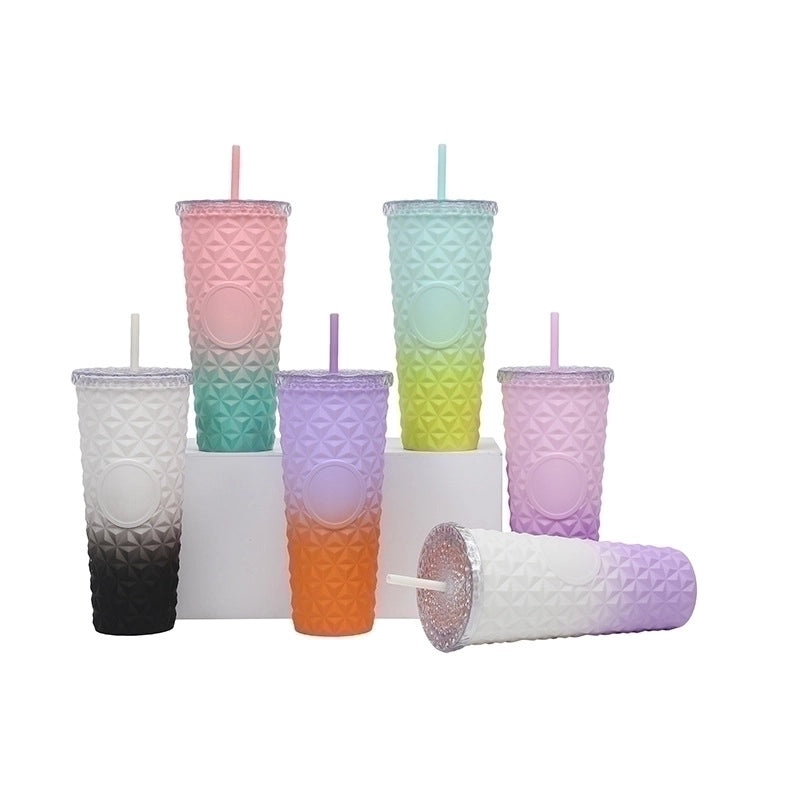 Casual Solid Color Water Bottle for Vacation Use 1 Piece|Travel Accessories