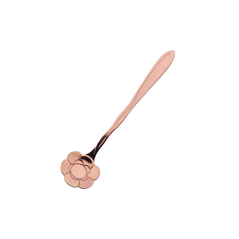 Vacation Floral Stainless Steel Spoon Single Piece | Kitchen & Dining Accessories