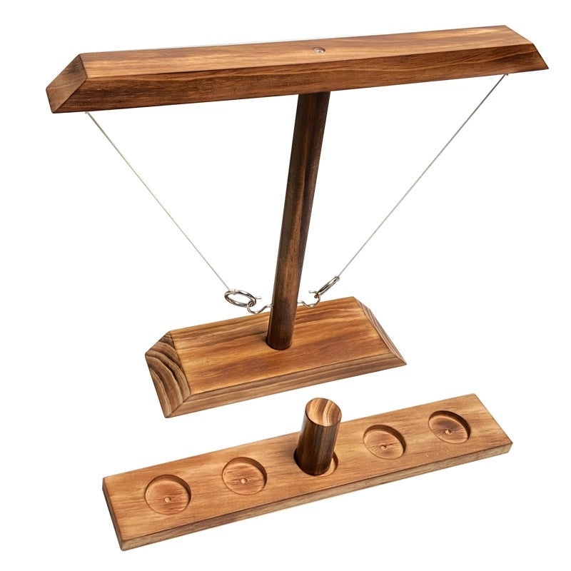 Wooden Ring Toss Game Set for Outdoor Fun | Outdoor Games & Activities