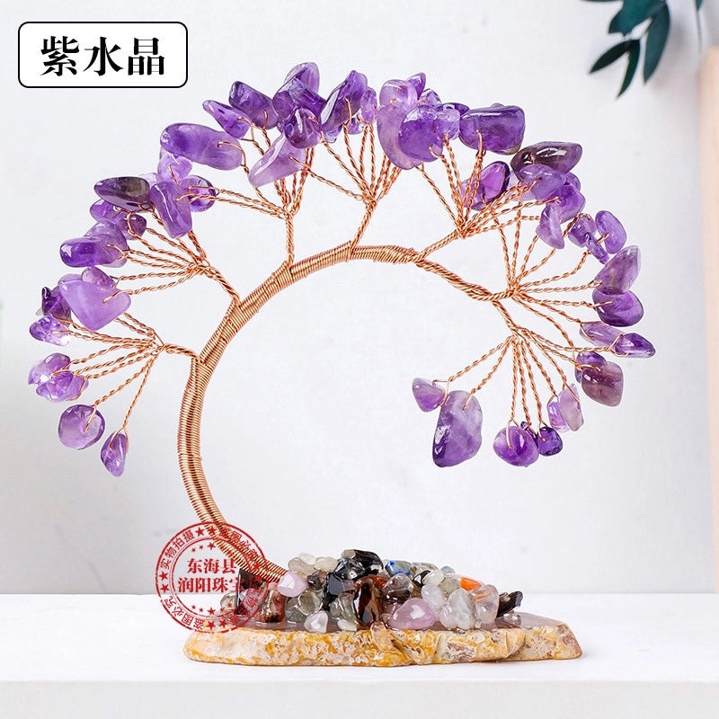 Minimalist Tree Crystal Ornament Decorative Artificial Home Accessories|Home Decor