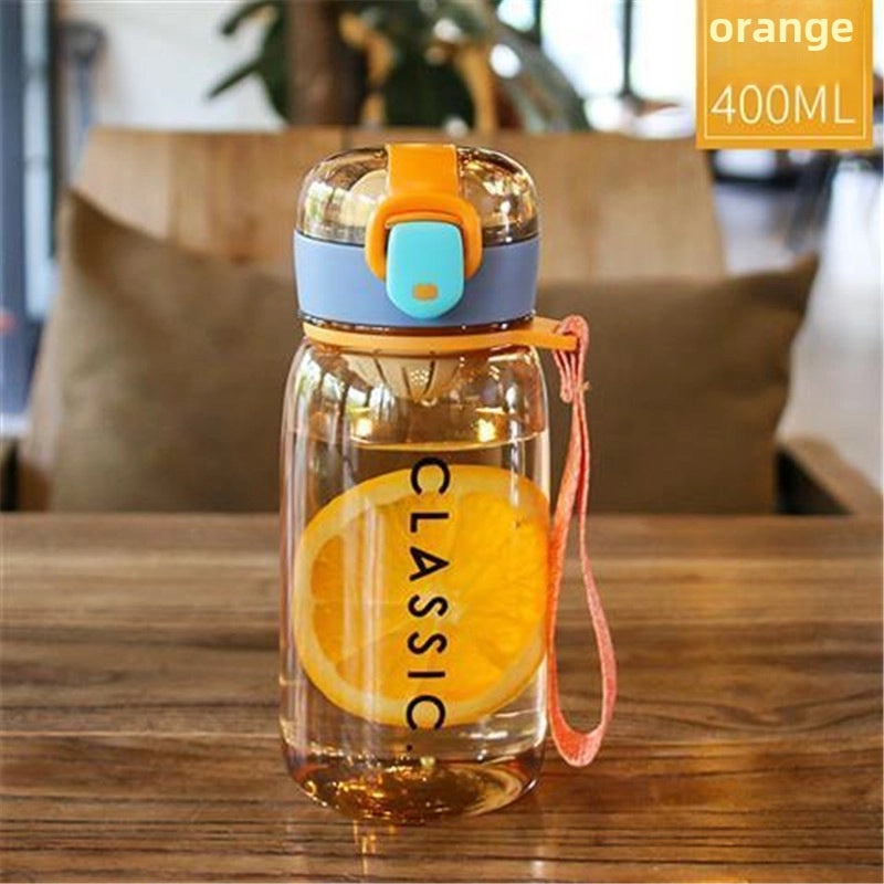 High-Capacity Plastic Sports Water Bottle with Bounce Lid | Sports & Outdoor Accessories