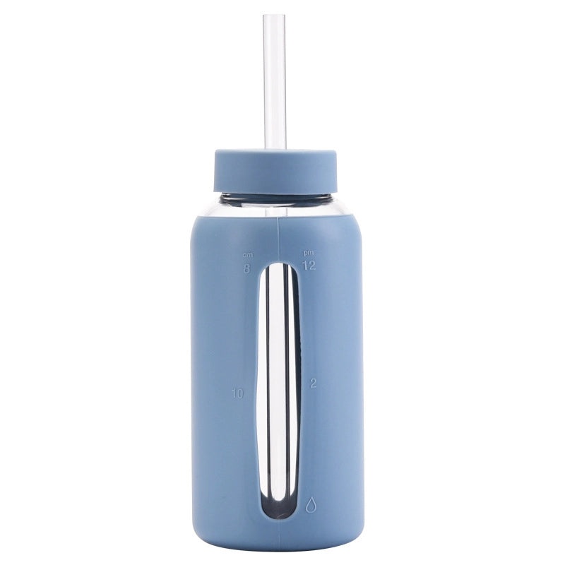 Glass Water Bottles with Solid Color Design for Everyday Use|Water Bottles