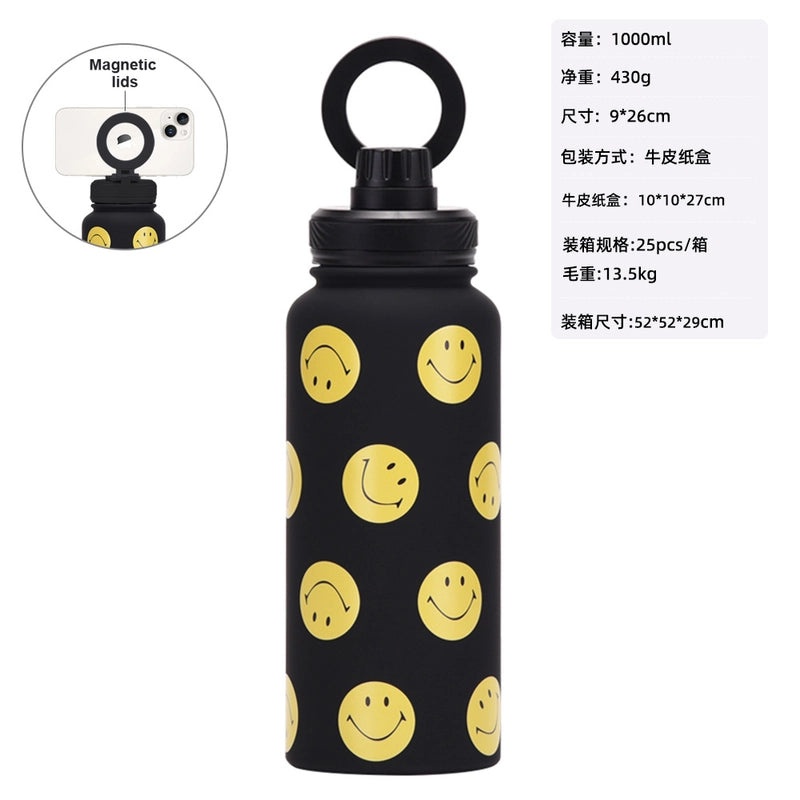 Stylish Cartoon Stainless Steel Water Bottles for Daily Use|Drinkware & Bottles