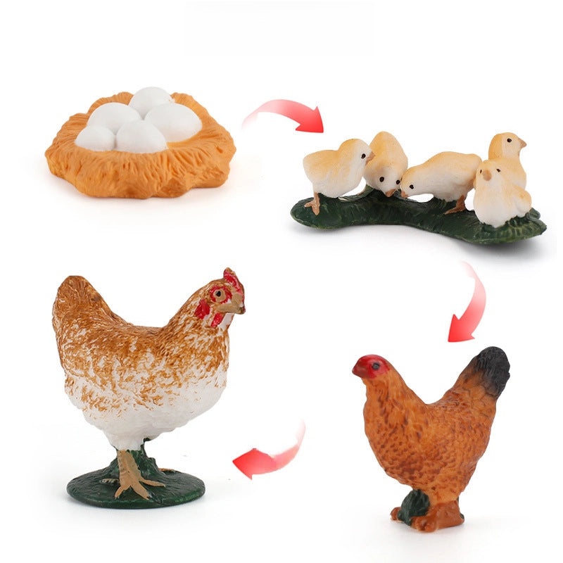 Mini Farm Animal Models Set|Home Decor & Miniatures