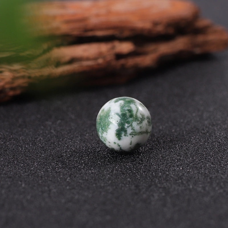 Minimalist Round Natural Stone Gem Crystal Decor|Home Decor Accessories