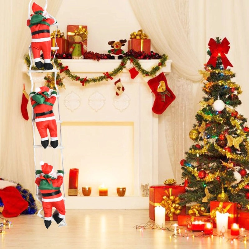 Christmas Nordic Santa Claus Decoration PVC Polyester Holiday Party Ornament|Home Decor & Seasonal Decorations