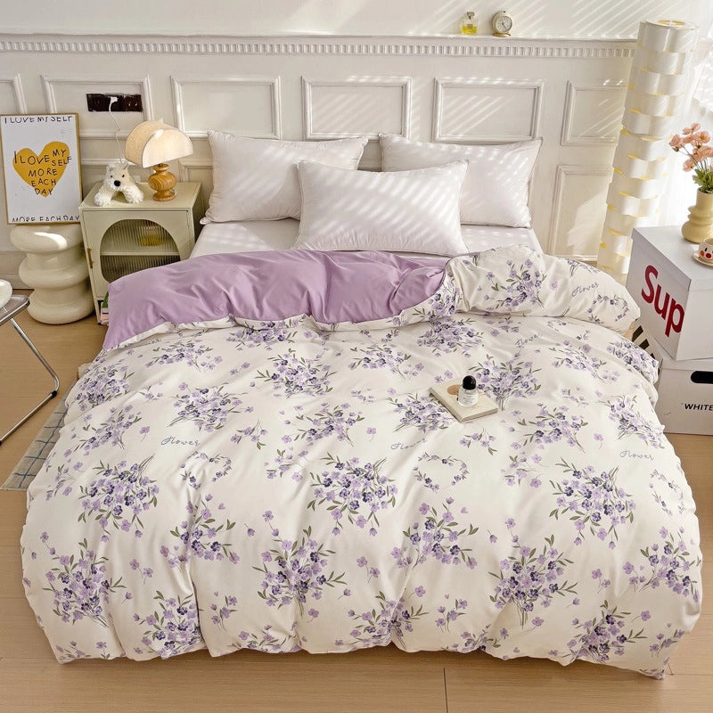 Floral Cotton Knitted Bedding for Couch & Sofa | Home Decor & Bedding