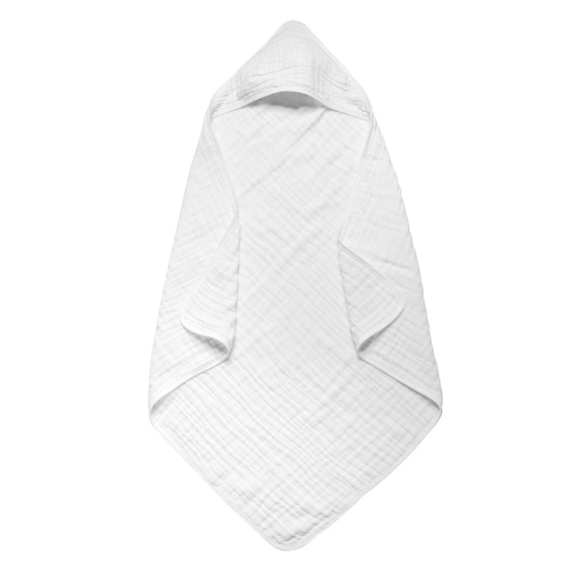 6-Layer Seersucker Gauze Hooded Bath Towel for Kids Soft Absorbent Bathrobe|Bath & Body Accessories