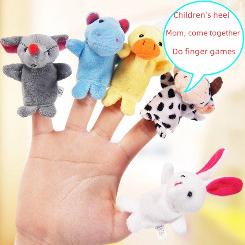 Cute Mini Plush Finger Dolls for Kids|Children's Toys