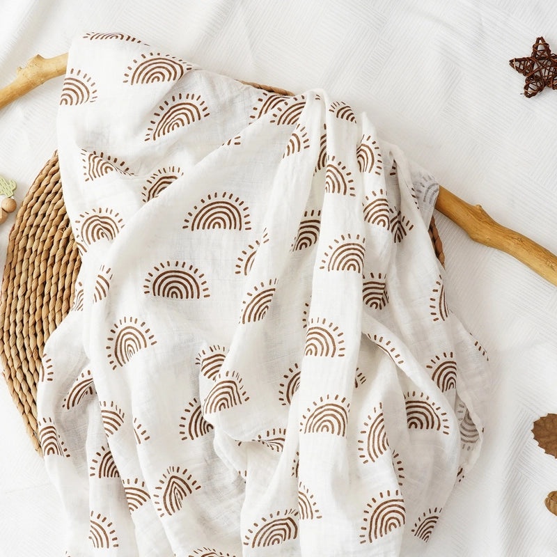 Adorable Animal Print Striped Solid Cotton Baby Bedding Set|Baby Bedding & Accessories