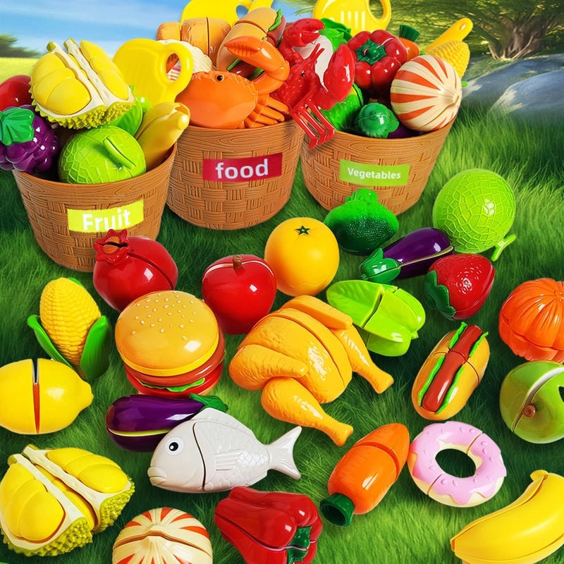 Pretend Play Fruit and Vegetable Toys for Kids | Educational Toys