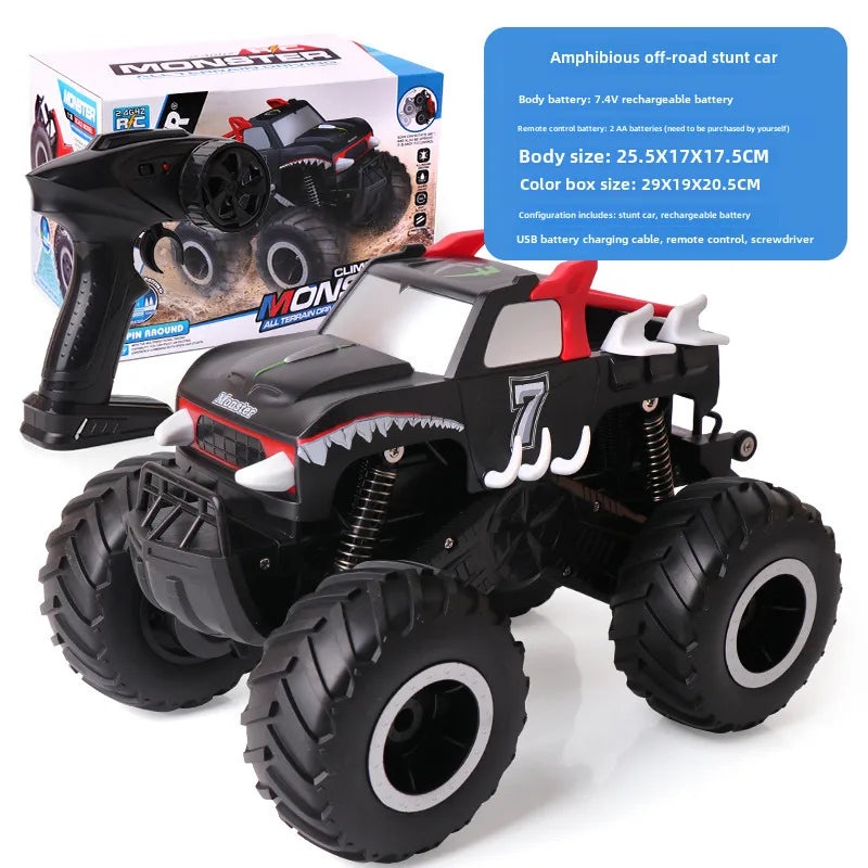 8WD 2.4G Amphibious Off-road Remote Control Stunt Car for Kids | Remote Control Toys
