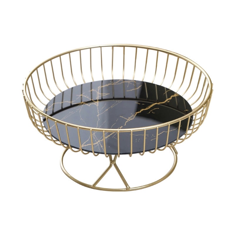 Stylish Solid Color PVC Fruit Basket for Home Decor|Home & Kitchen Storage