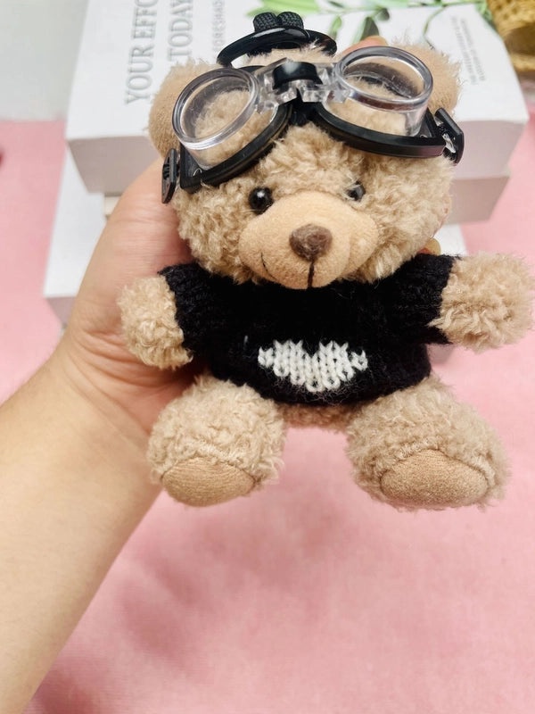 Pilot Blush Bear Plush Keychain Pendant for Backpack and Car | Accessories & Keychains