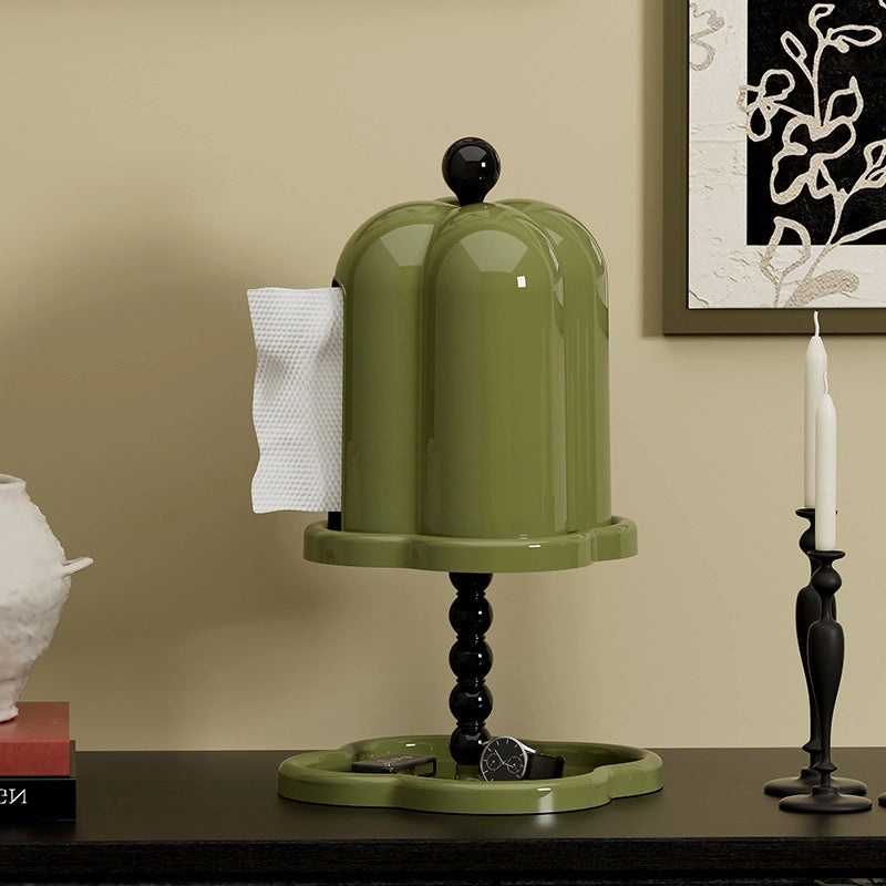 Simple Solid Color Plastic Tissue Holder | Home Decor Accessories