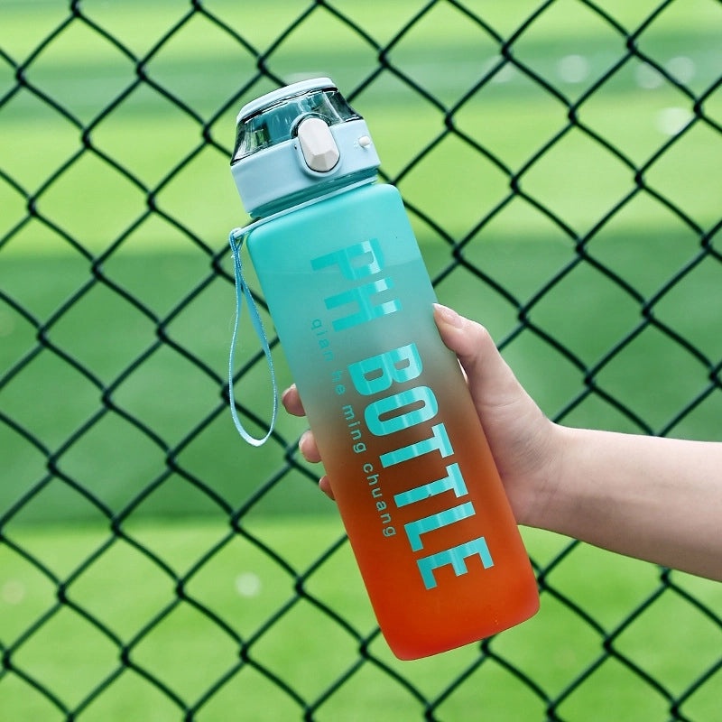 Stylish Letter Print Plastic Water Bottle Single Piece | Drinkware & Bottles