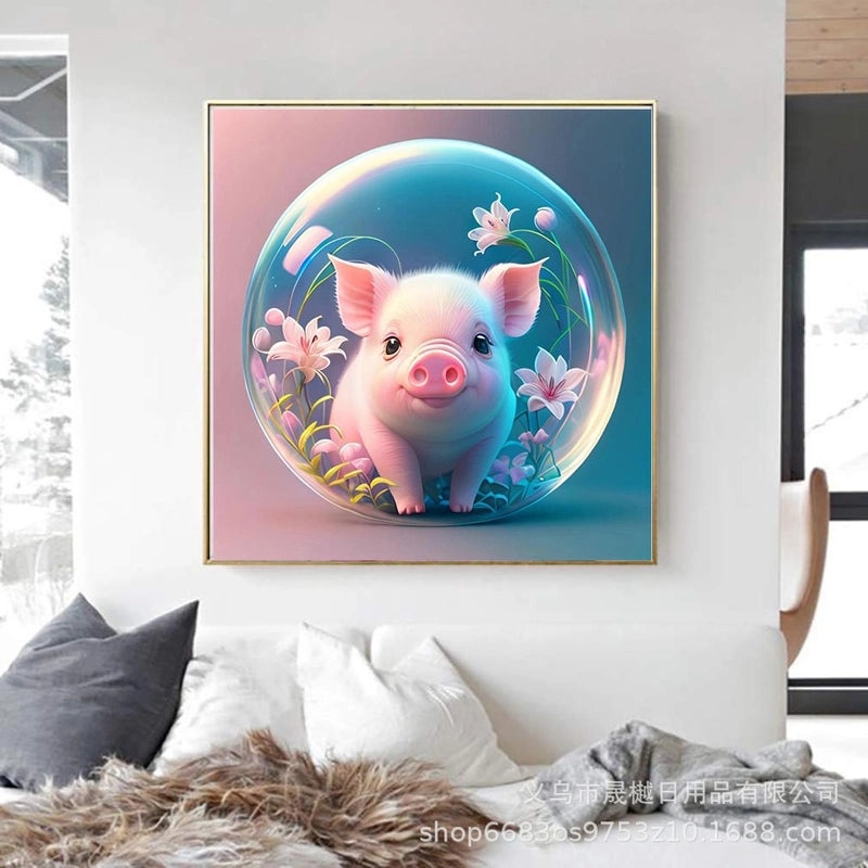 Zodiac Diamond Painting Kit for Kids DIY Round Art Home Decor Living Room Bedroom|DIY Craft Kits