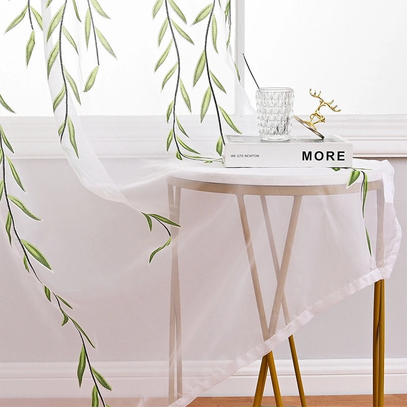 Blackout Wicker Curtain with Trilon Offset Printing for Bedroom and Living Room Sun Screen | Home Decor Curtains