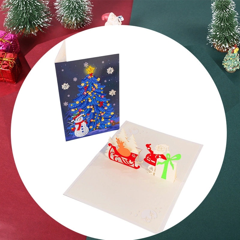 Handmade DIY Diamond Painting Birthday Balloon Greeting Card | Handmade Greeting Cards