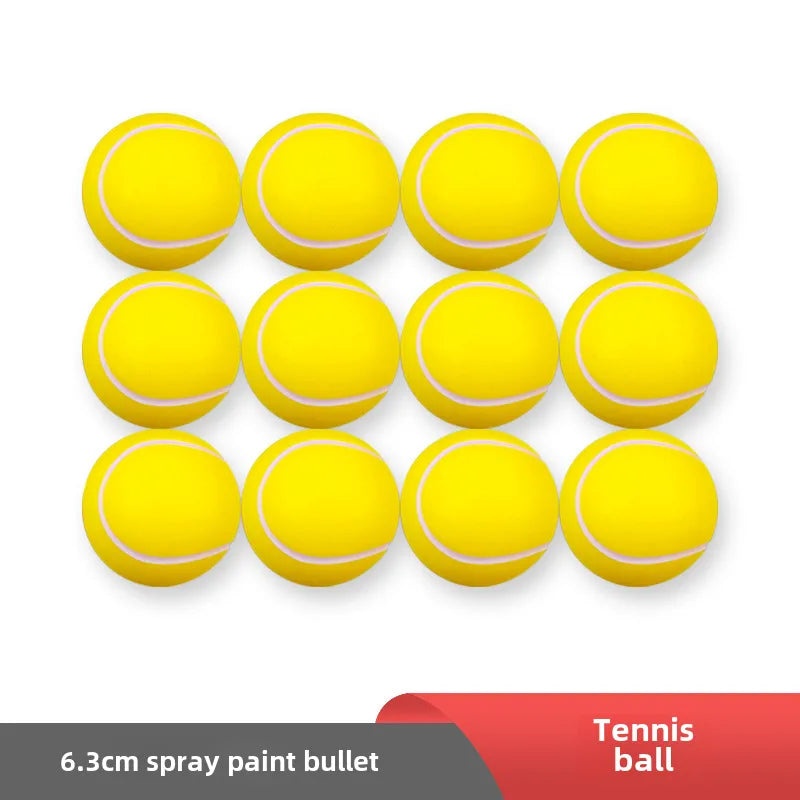 6.3cm Foam Decompression Ball PU Sponge Softball Basketball Rugby Volleyball for Kids|Sports & Outdoor Toys