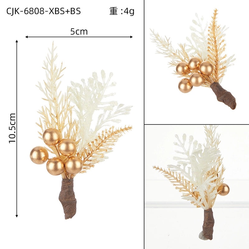 Elegant Christmas Leaf Napkin Ring | Holiday Table Decor