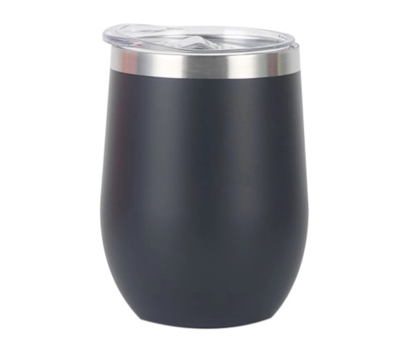 Stylish Stainless Steel Thermos Cup with Stripe and Solid Color Design | Drinkware & Thermoses
