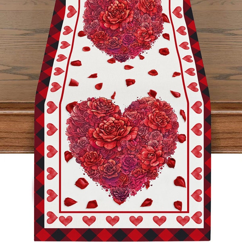 Minimalist Heart Shaped Rose Linen Jewelry for Valentine's Day|Jewelry & Accessories