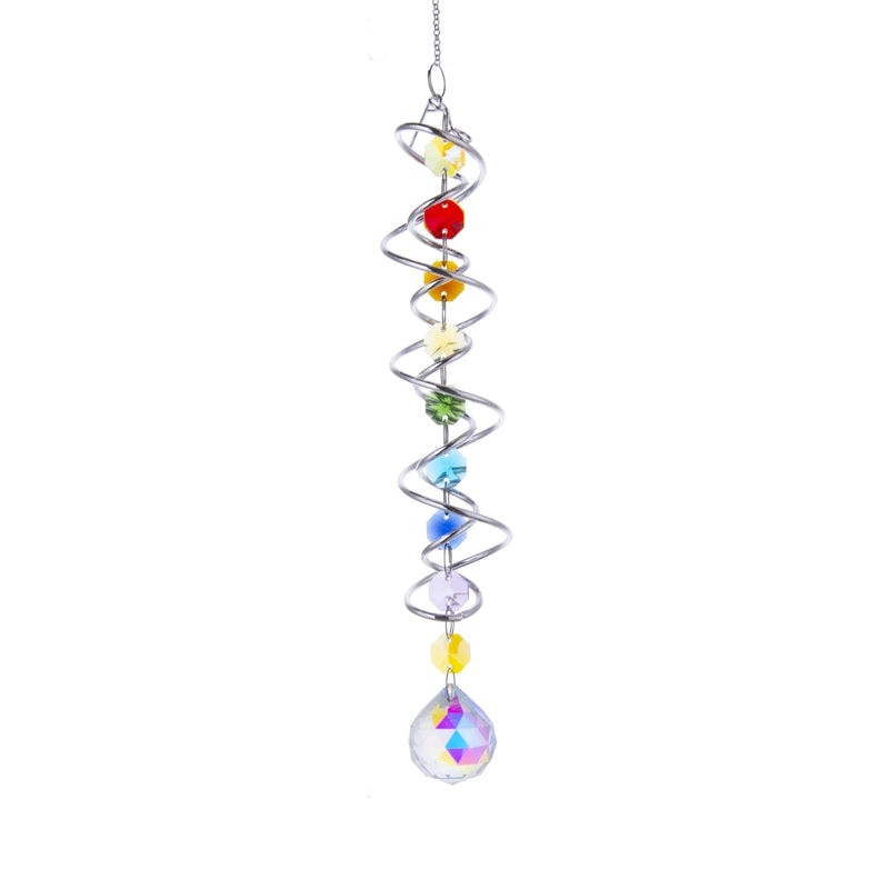 Elegant Multicolor Water Drop Crystal Alloy Pendant | Jewelry & Accessories