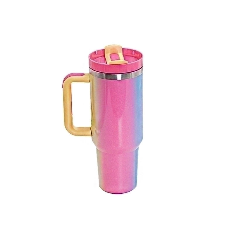 Insulated Stainless Steel Thermos Mug in Solid Colors for Everyday Use|Drinkware & Thermoses