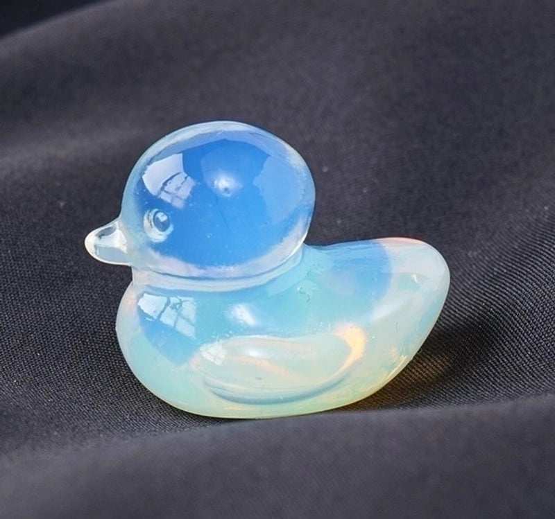 Minimalist Crystal Duck Figurine | Home Decor Ornaments