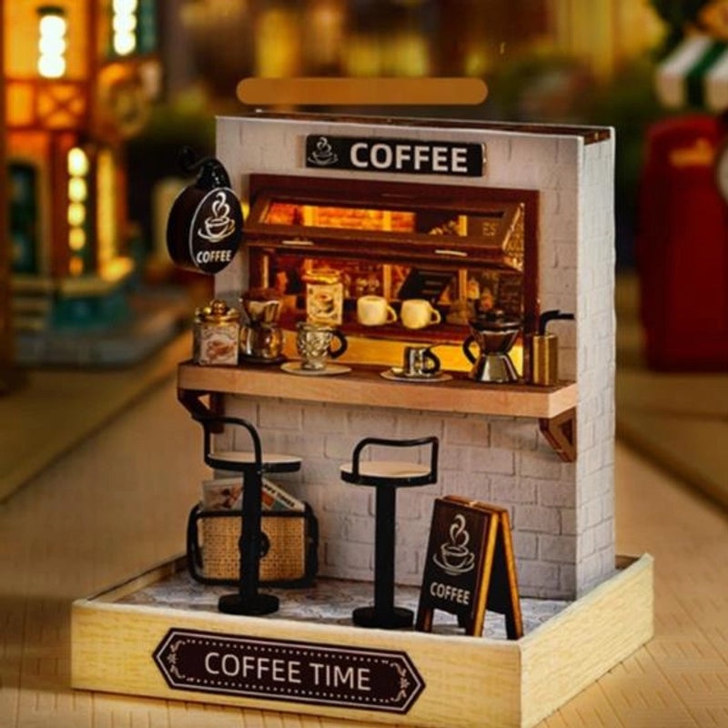 DIY Miniature Cottage Model Kit Cloth Wood Paper Craft | DIY Toys & Crafts