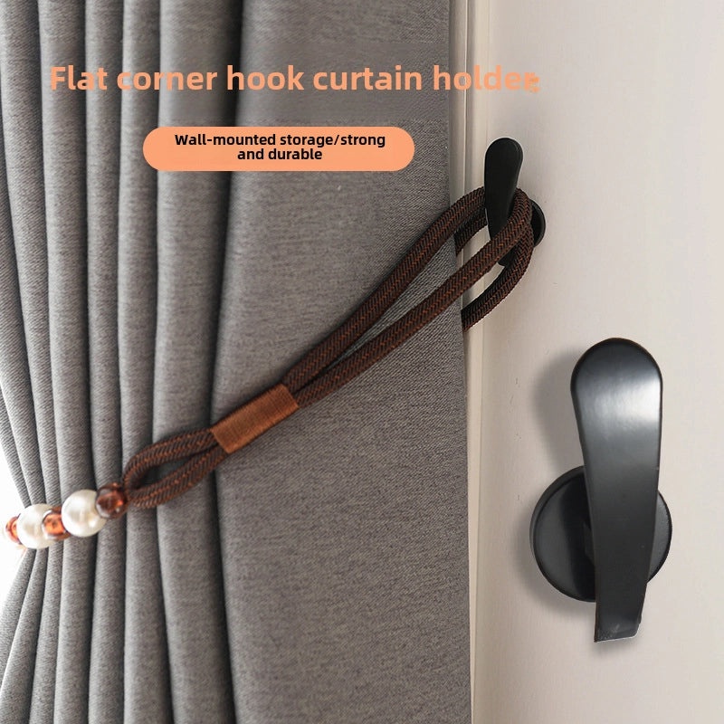 Stylish Zinc Alloy Flat Angle Hook for Curtains | Home Decor Accessories
