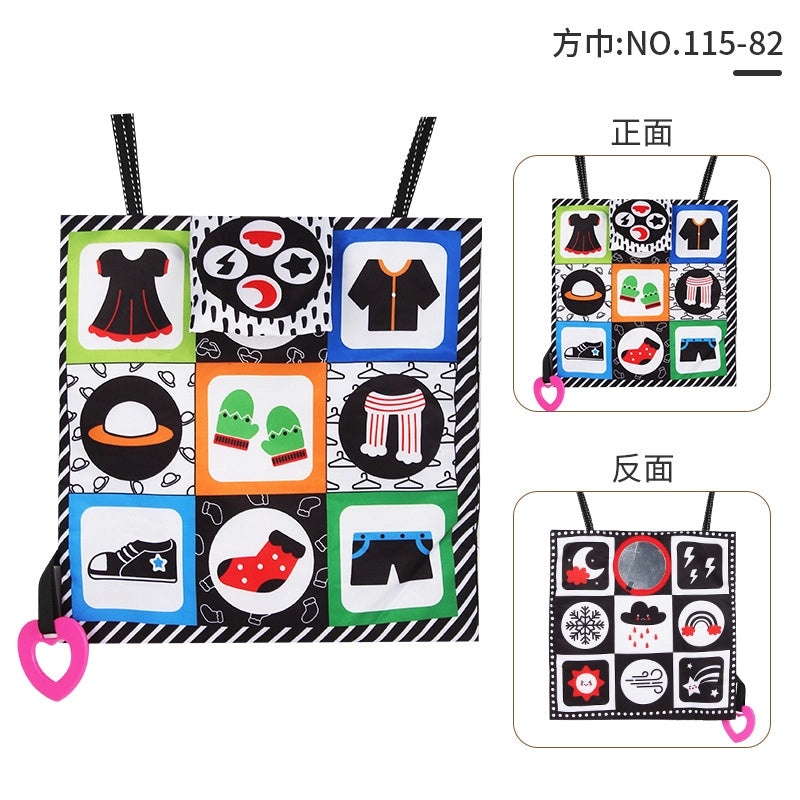 Soft Baby Fabric Book with Cartoon Designs|Baby Toys & Learning Books