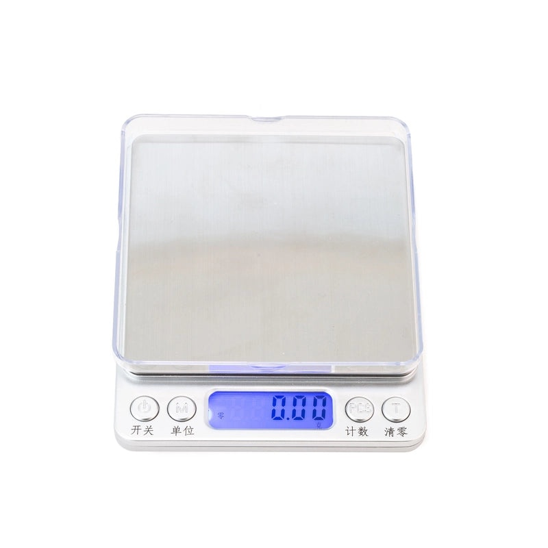 Sleek Solid Color Digital Metal Weight Scale | Home & Kitchen Electronics
