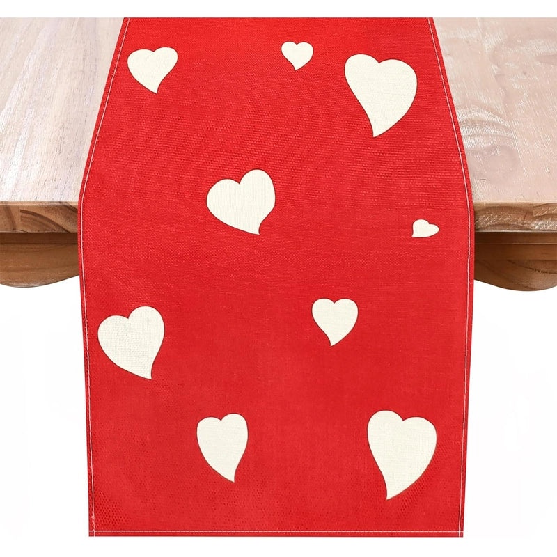 Minimalist Heart Letter Linen Pendant Necklace for Valentine's Day | Jewelry & Accessories