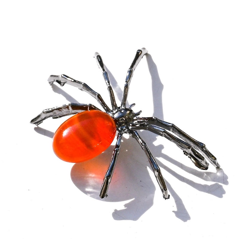 Halloween Spider Stone Ornaments Cool Novelty Artificial Decorations | Halloween Decorations