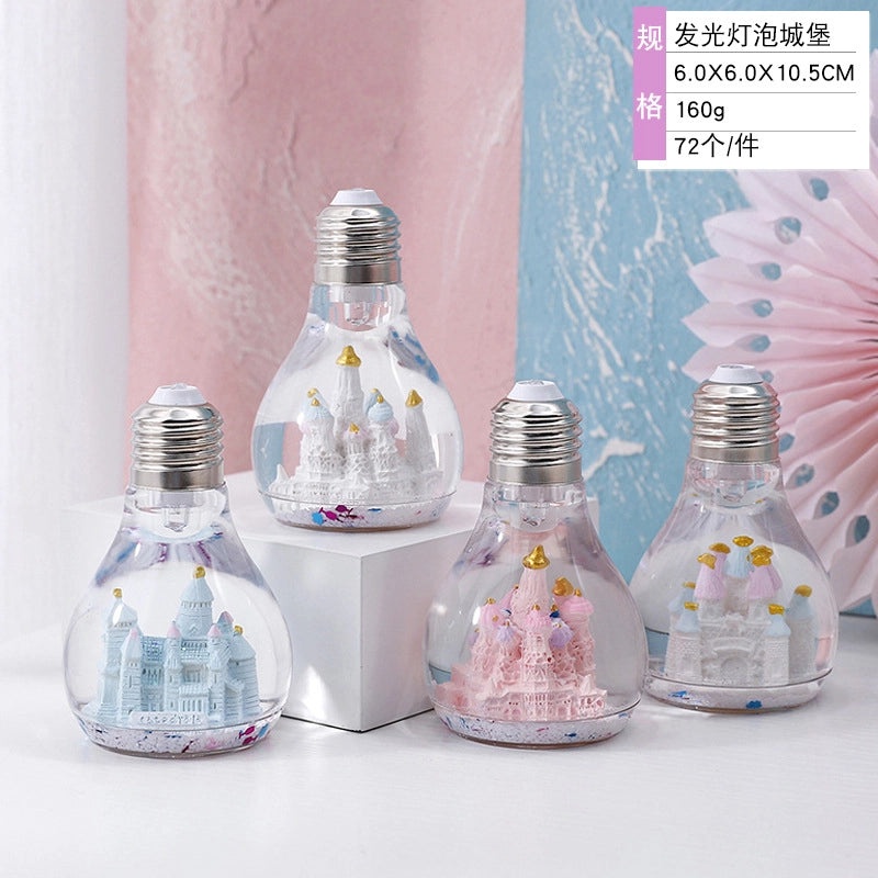 Creative Cartoon Liquid Oil Drop Ornament Transparent Acrylic Pressure Relief Craft|Home Decor Gifts