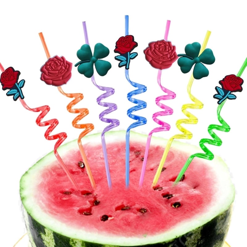 Charming Four Leaf Clover PVC Pendant Necklace|Jewelry & Accessories