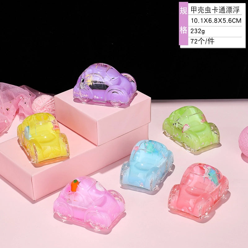 Creative Cartoon Liquid Oil Drop Ornament Transparent Acrylic Pressure Relief Craft|Home Decor Gifts