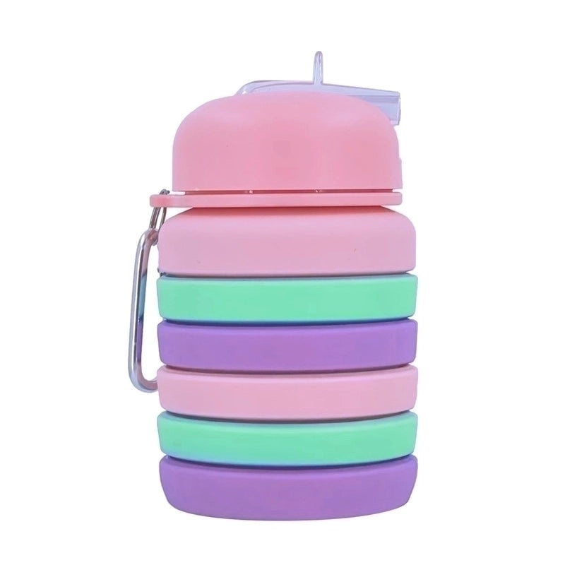 Tie Dye Silica Gel Water Bottle Casual Style | Drinkware & Water Bottles