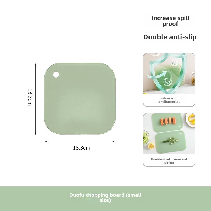 FaSoLa Japanese Non-Slip Plastic Double-Sided Chopping Board for Raw & Cooked Food | Kitchen & Dining