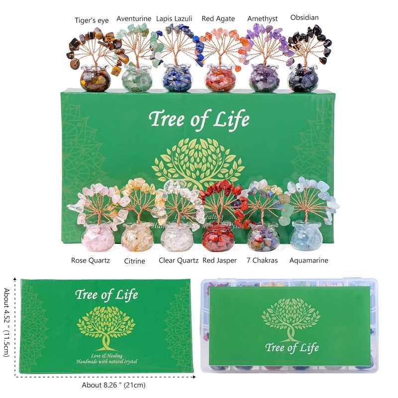 Minimalist Tree Crystal Ornament Decorative Artificial Home Accessories|Home Decor