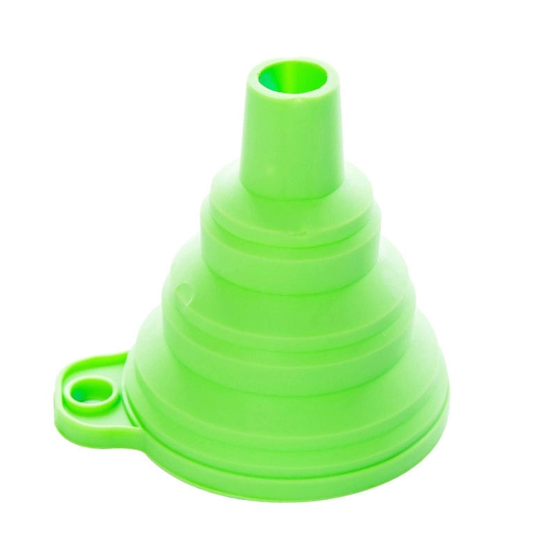 Minimalist Single Solid Color Plastic Funnel|Kitchen Tools