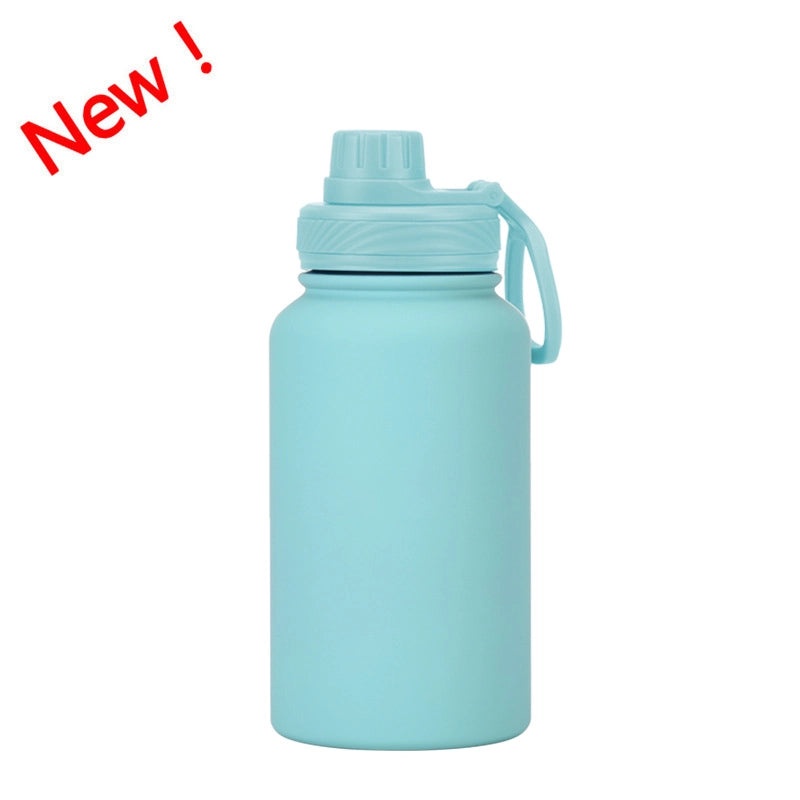 Stainless Steel Water Bottle Single Piece Casual Solid Color | Drinkware & Hydration