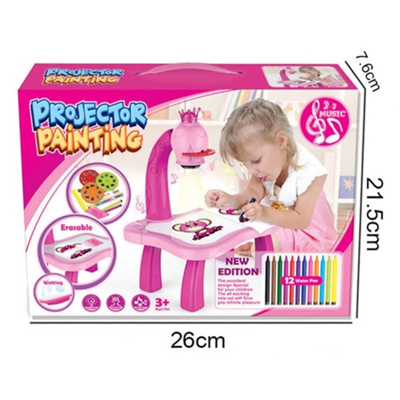 儿童恐龙投影绘画桌 儿童早教学习玩具 | 儿童教育玩具