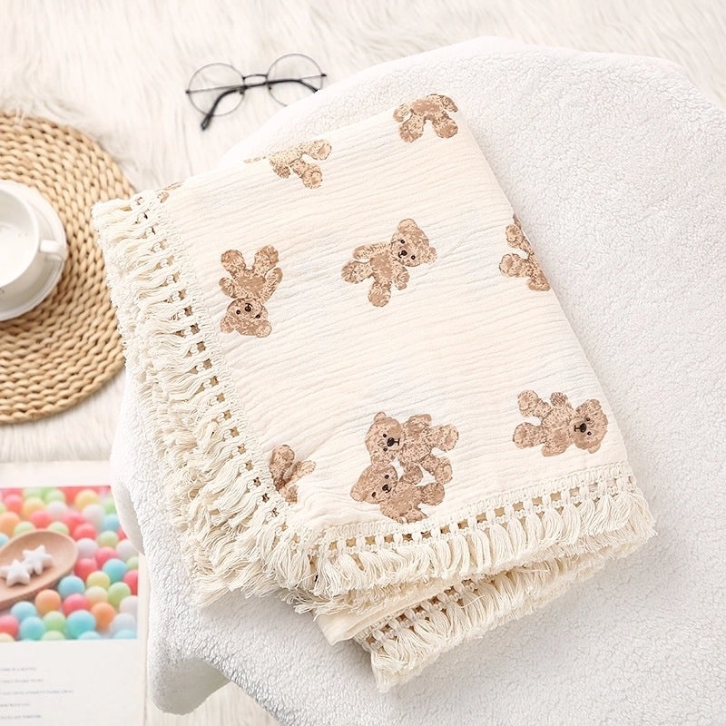 Cotton Baby Bedding with Minimalist Solid Color Print|Baby Bedding & Nursery Textiles
