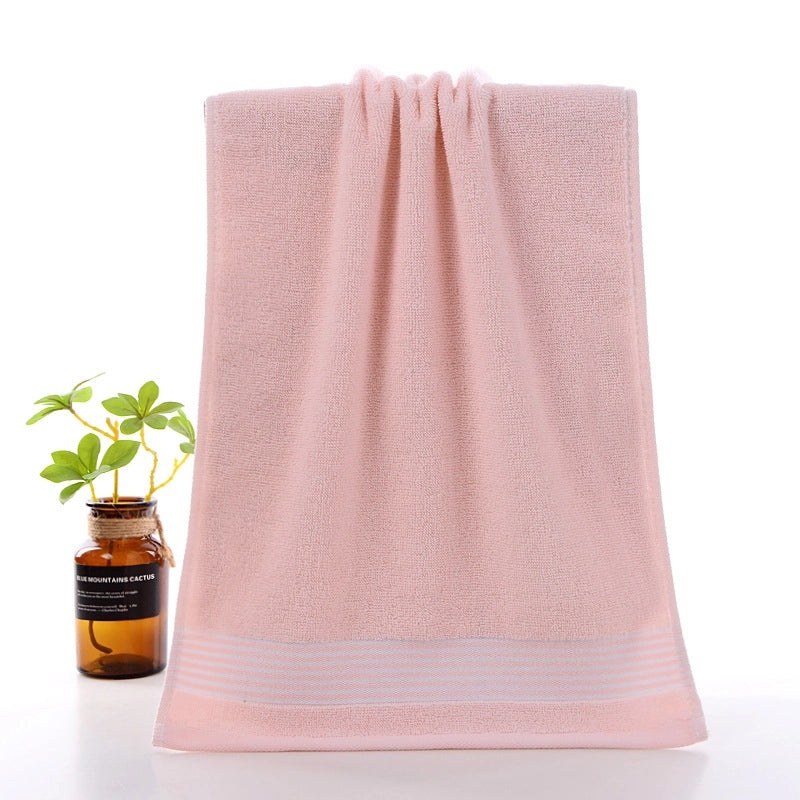 Thickened Pure Cotton Face Towel for Adults Household Water Pattern 32-Strand Durable Daily Use|Home & Living - Towels & Linens