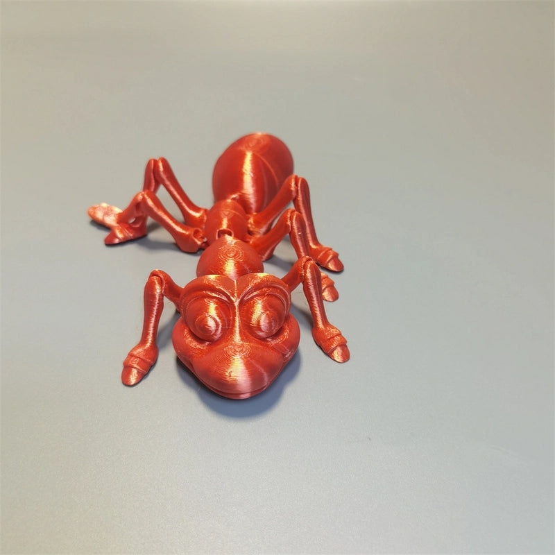 3D Printed Animal Figurines Toy Ant Frog Hermit Crab Decorative Dolls for Stall Display|Home Decor & Collectibles