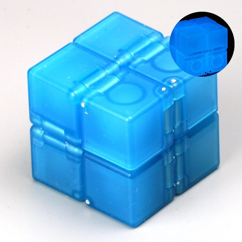 Holy Hand Infinite Rubik’s Cube Decompression Toy Creative Blue Green Luminous Folding Stress Relief | Stress Relief Toys