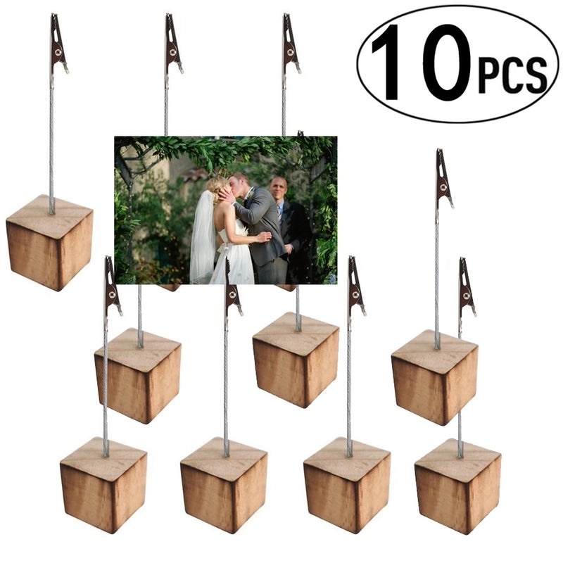 Wooden Geometric Desk Calendar Stand Decorative Artificial Ornament|Home Decor Accessories